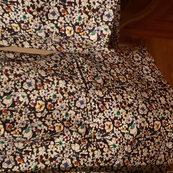 Navy Flowered Blazer - Picture 3 of 5